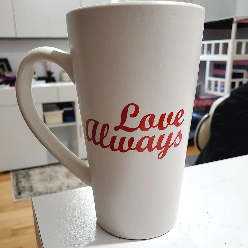 FREE WITH PURCHASE                     Love Always Coffee Mug